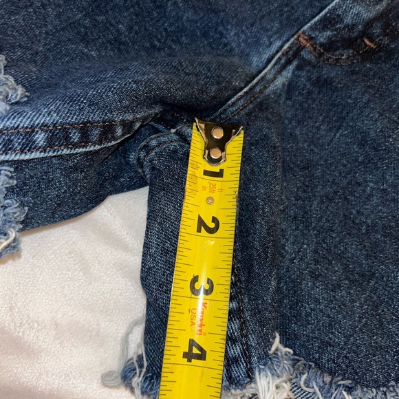 Riders by Lee Women's Denim Shorts - Dark Blue - Picture 4 of 6